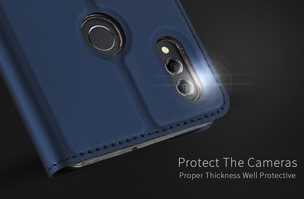 Dux Ducis Skin Pro bőr flip cover tok Honor 8X - arany