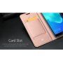Dux Ducis Skin Pro bőr flip cover tok Honor 7S - arany