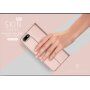 Dux Ducis Skin Pro bőr flip cover tok Honor 7S - szürke