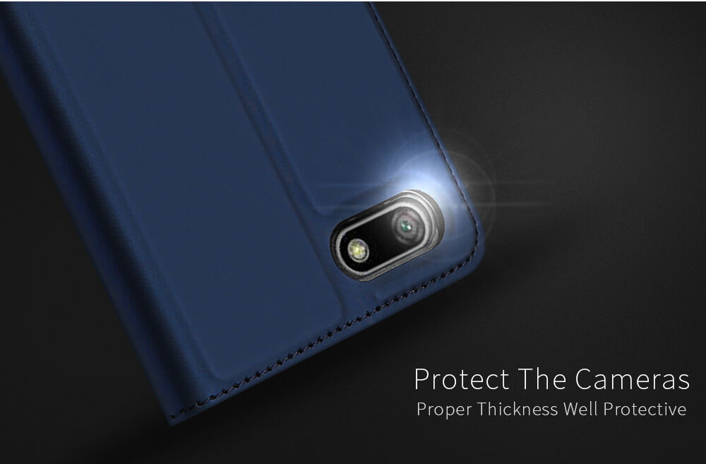 Dux Ducis Skin Pro bőr flip cover tok Honor 7S - szürke