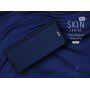 Dux Ducis Skin Pro bőr flip cover tok Honor 7A - szürke