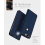 Dux Ducis Skin Pro bőr flip cover tok Honor 7A - szürke