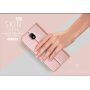 Dux Ducis Skin Pro flip cover tok Samsung Galaxy J3 (2017) - rózsaszín-arany