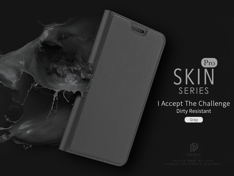 Dux Ducis Skin Pro flip cover tok Samsung Galaxy J3 (2017) - fekete