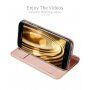 Dux Ducis Skin Pro flip cover tok Samsung Galaxy J5 (2017) - rózsaszín-arany