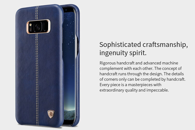 Nillkin Englon bőr tok Samsung Galaxy S8 Plus - piros