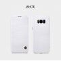 Nillkin Qin bőr flip cover tok Samsung Galaxy S8 Plus - barna