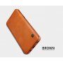 Nillkin Qin bőr flip cover tok Samsung Galaxy S8 - piros