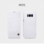 Nillkin Qin bőr flip cover tok Samsung Galaxy S8 - fekete