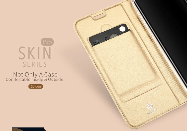 Dux Ducis Skin Pro flip cover tok Samsung Galaxy S8 Plus - szürke