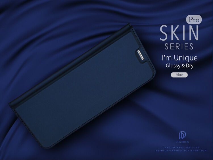 Dux Ducis Skin Pro flip cover tok Samsung Galaxy S8 - sötétkék