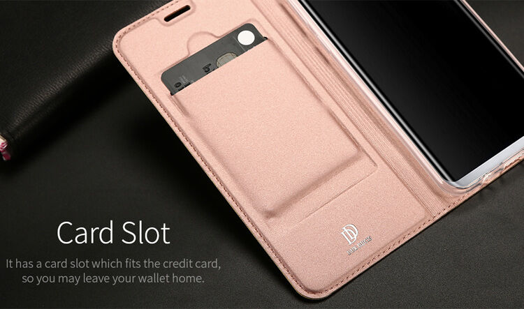 Dux Ducis Skin Pro flip cover tok Samsung Galaxy S8 - sötétkék