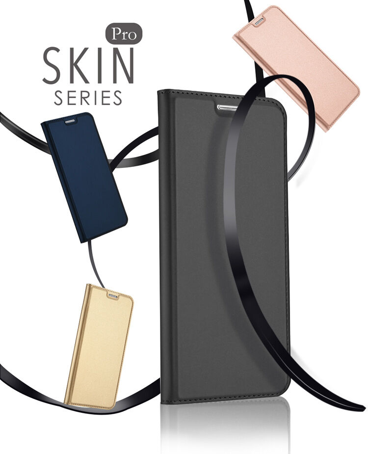 Dux Ducis Skin Pro flip cover tok Samsung Galaxy S8 - sötétkék