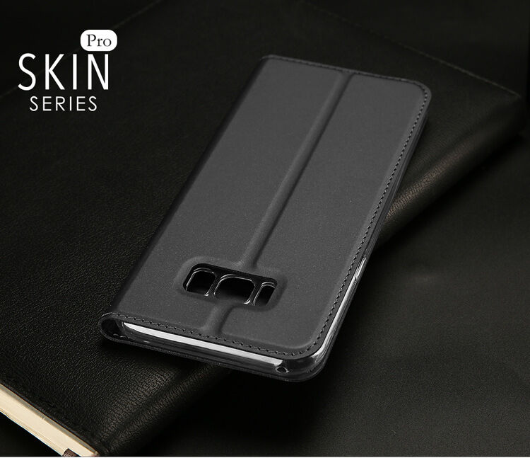 Dux Ducis Skin Pro flip cover tok Samsung Galaxy S8 - sötétkék
