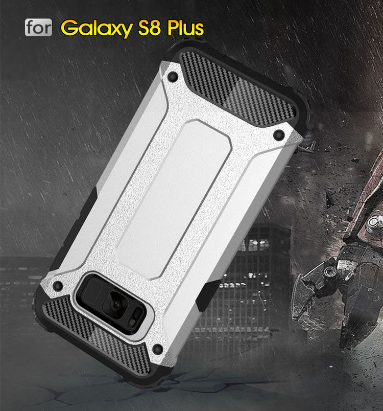 Szuper tartós Armor tok Samsung Galaxy S8 Plus - fekete
