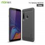 Mofi műanyag tok csiszolt textúrával Samsung Galaxy A9 (2018) - piros