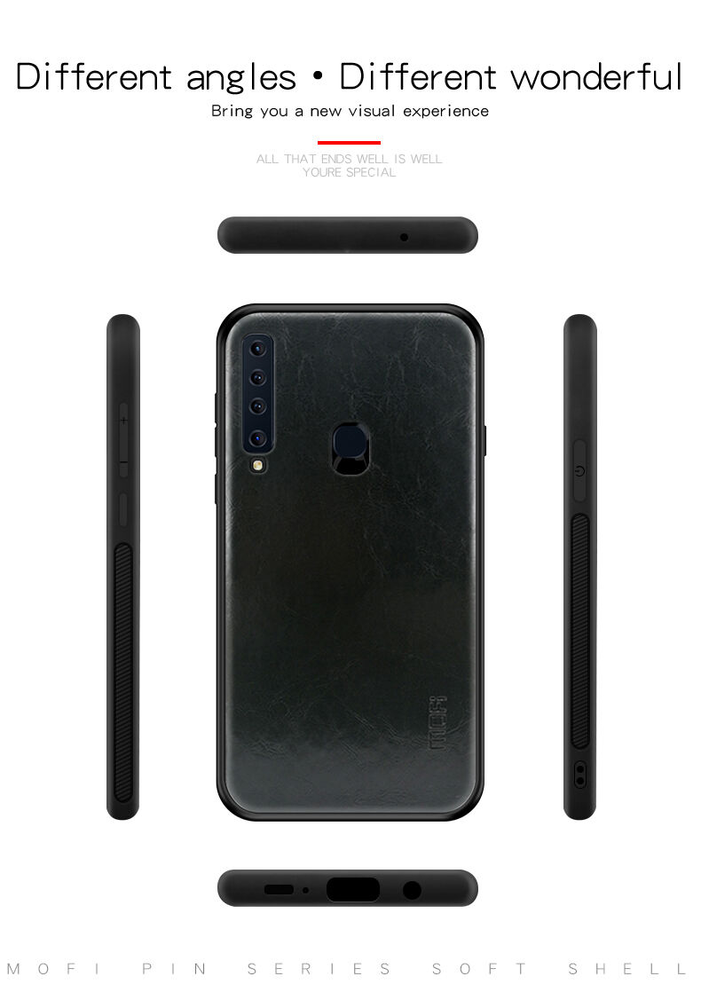 Mofi bőr tok Samsung Galaxy A9 (2018) - barna