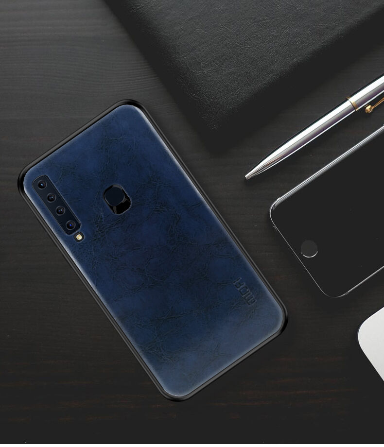 Mofi bőr tok Samsung Galaxy A9 (2018) - fekete