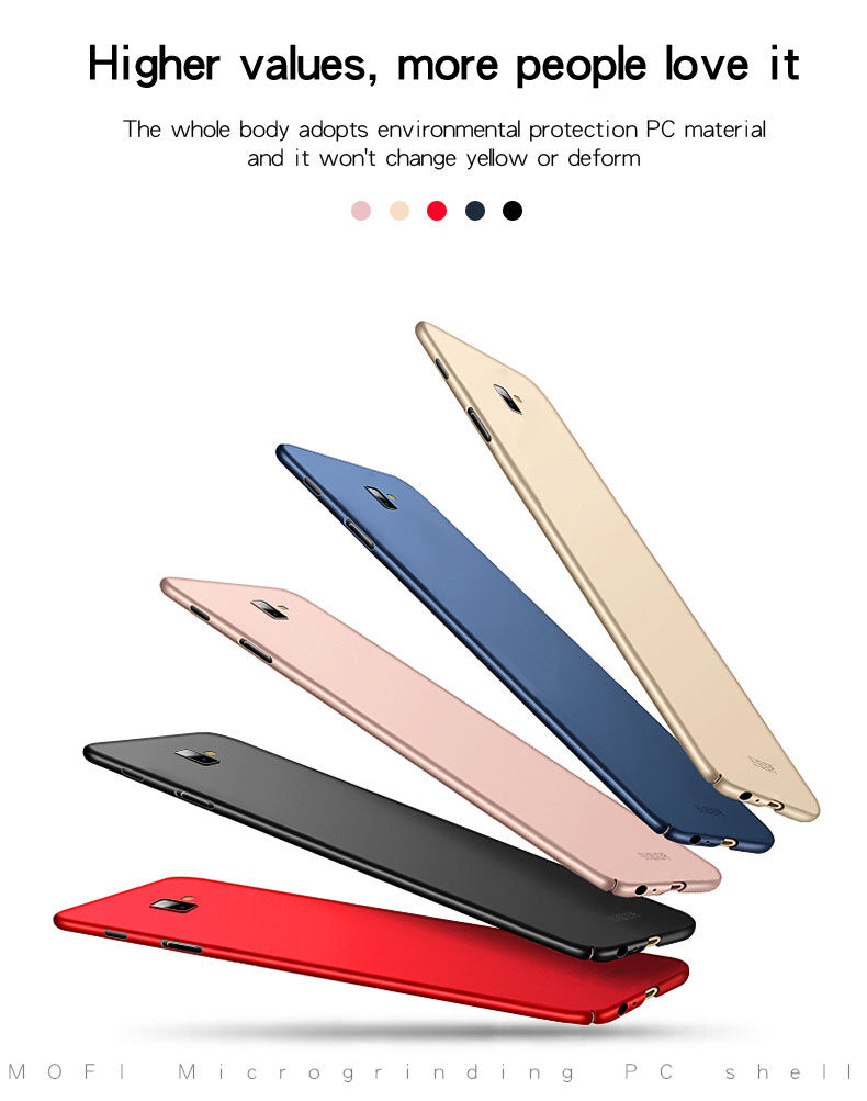 Mofi Frosted tok Samsung Galaxy J6 Plus - sötétkék