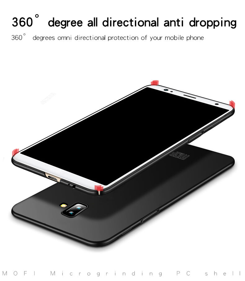Mofi Frosted tok Samsung Galaxy J6 Plus - sötétkék