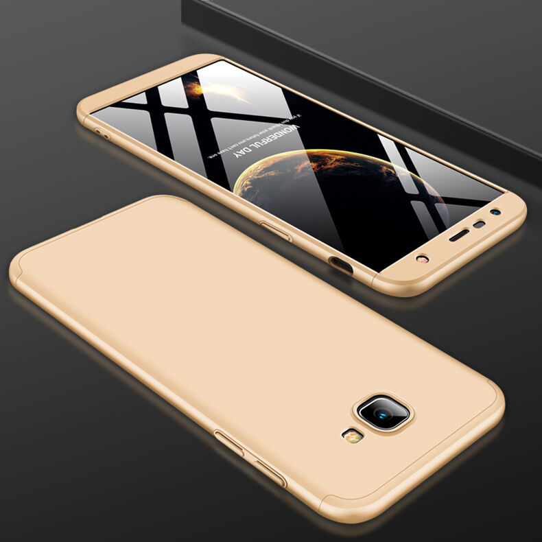 Gkk tartós tok Samsung Galaxy J4 Plus - ezüst-fekete