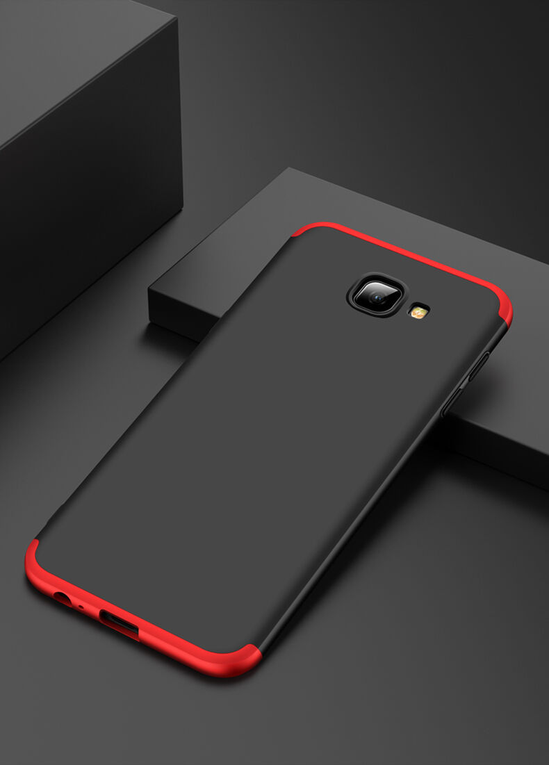 Gkk tartós tok Samsung Galaxy J4 Plus - piros-fekete