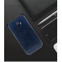 Mofi bőr tok Samsung Galaxy J6 Plus - sötétkék