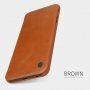 Nillkin Qin bőr flip cover tok Samsung Galaxy J4 Plus - fekete