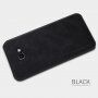 Nillkin Qin bőr flip cover tok Samsung Galaxy J4 Plus - fekete