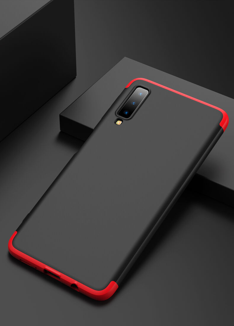 Gkk tartós tok Samsung Galaxy A7 (2018) - arany-fekete