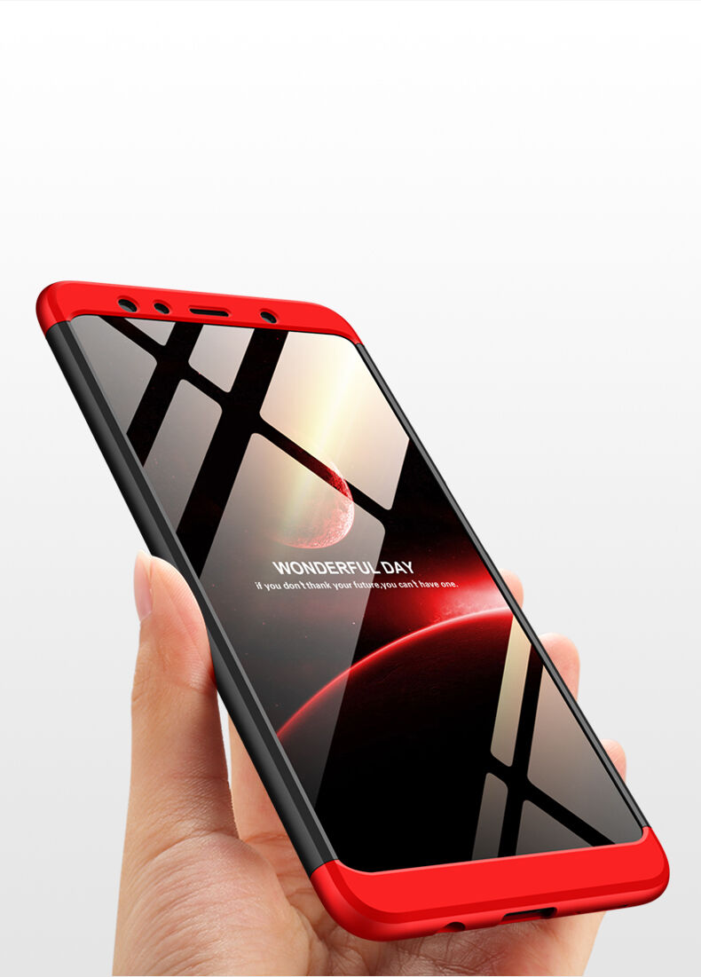 Gkk tartós tok Samsung Galaxy A7 (2018) - arany-fekete