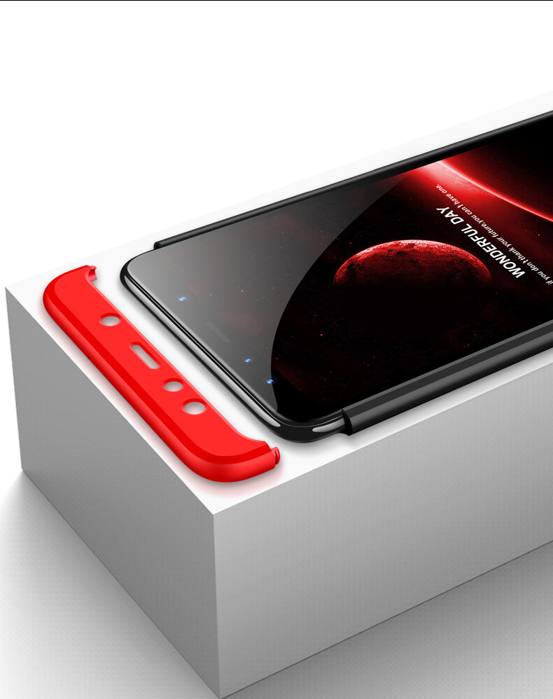 Gkk tartós tok Samsung Galaxy A7 (2018) - arany-fekete