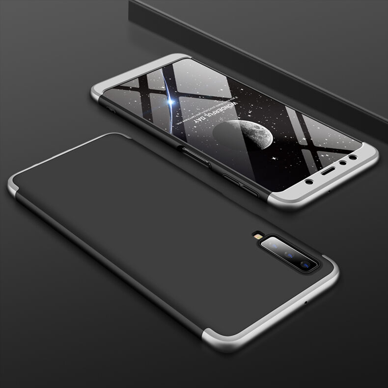 Gkk tartós tok Samsung Galaxy A7 (2018) - arany-fekete