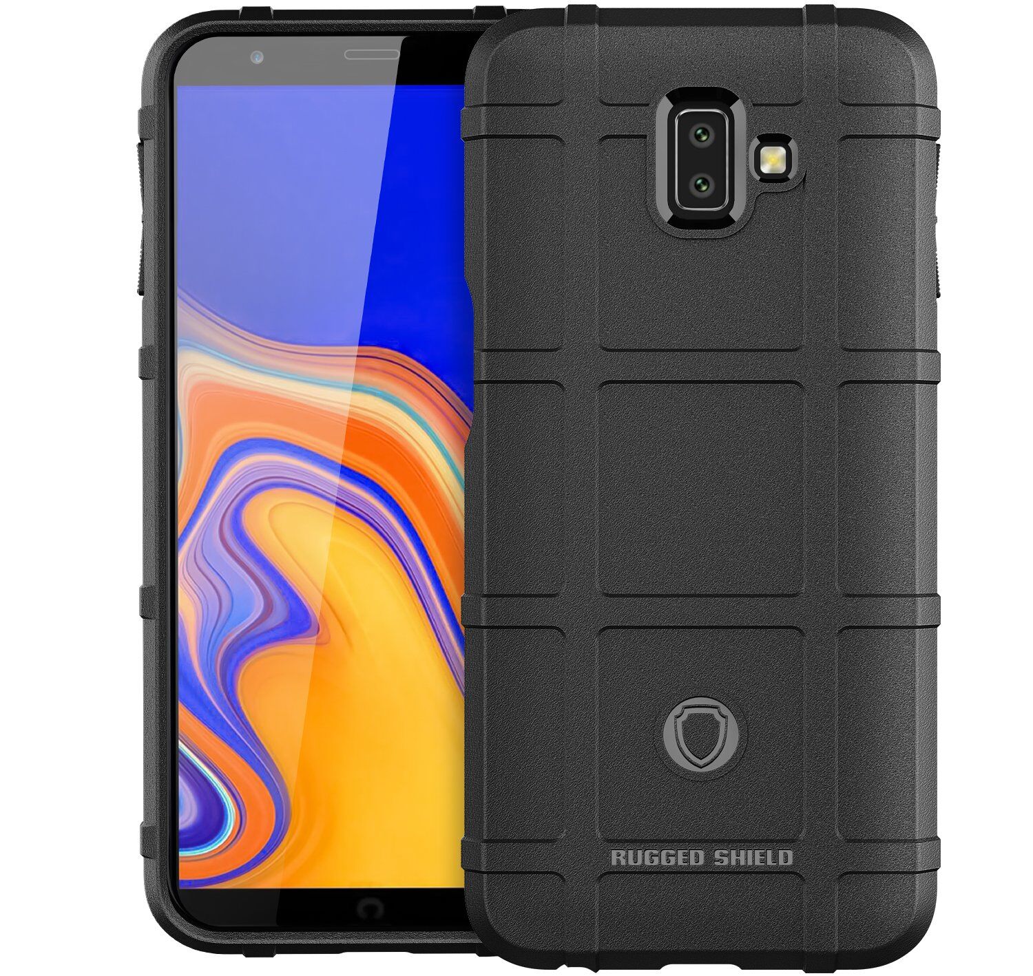 Ütésálló műanyag tok Samsung Galaxy J6 Plus - zöld