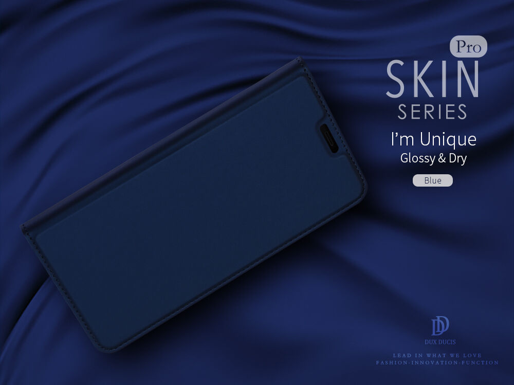 Dux Ducis Skin Pro flip cover tok Samsung Galaxy J6 Plus - sötétkék