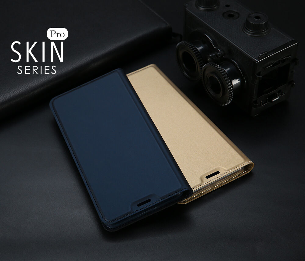 Dux Ducis Skin Pro flip cover tok Samsung Galaxy J6 Plus - sötétkék