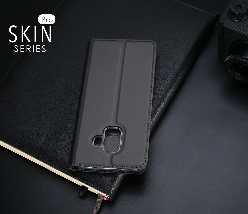 Dux Ducis Skin Pro flip cover tok Samsung Galaxy J6 Plus - sötétkék