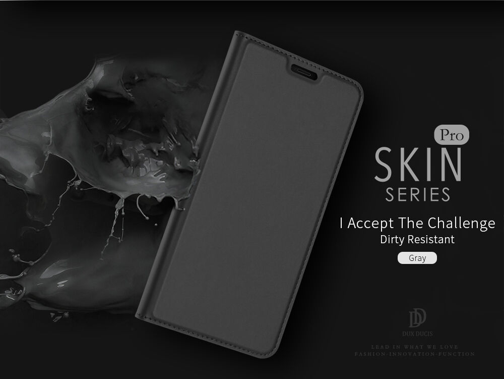 Dux Ducis Skin Pro flip cover tok Samsung Galaxy J6 Plus - rózsaszín-arany