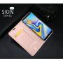 Dux Ducis Skin Pro flip cover tok Samsung Galaxy J6 Plus - rózsaszín-arany