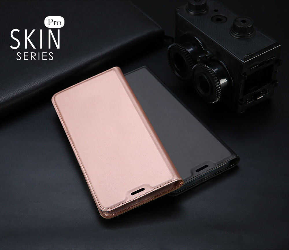 Dux Ducis Skin Pro flip cover tok Samsung Galaxy J6 Plus - szürke