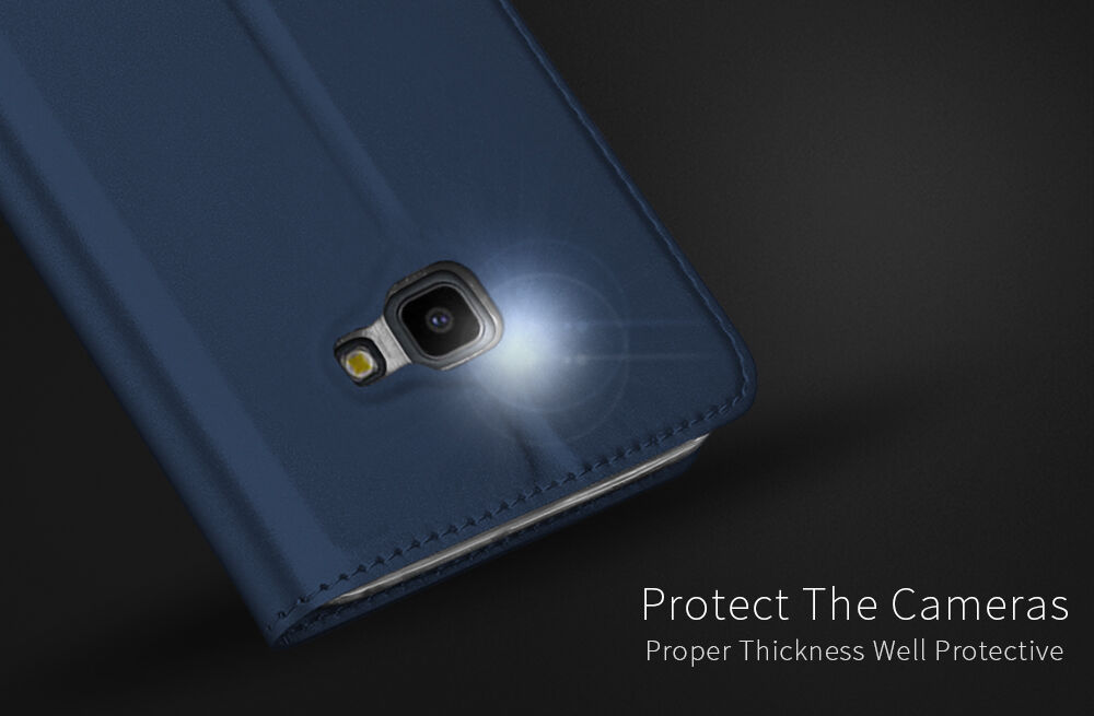 Dux Ducis Skin Pro flip cover tok Samsung Galaxy J4 Plus - sötétkék