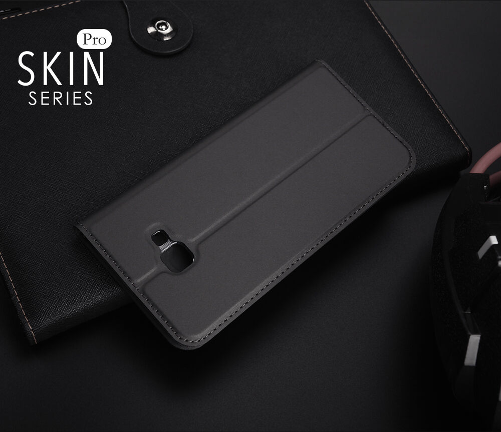 Dux Ducis Skin Pro flip cover tok Samsung Galaxy J4 Plus - sötétkék