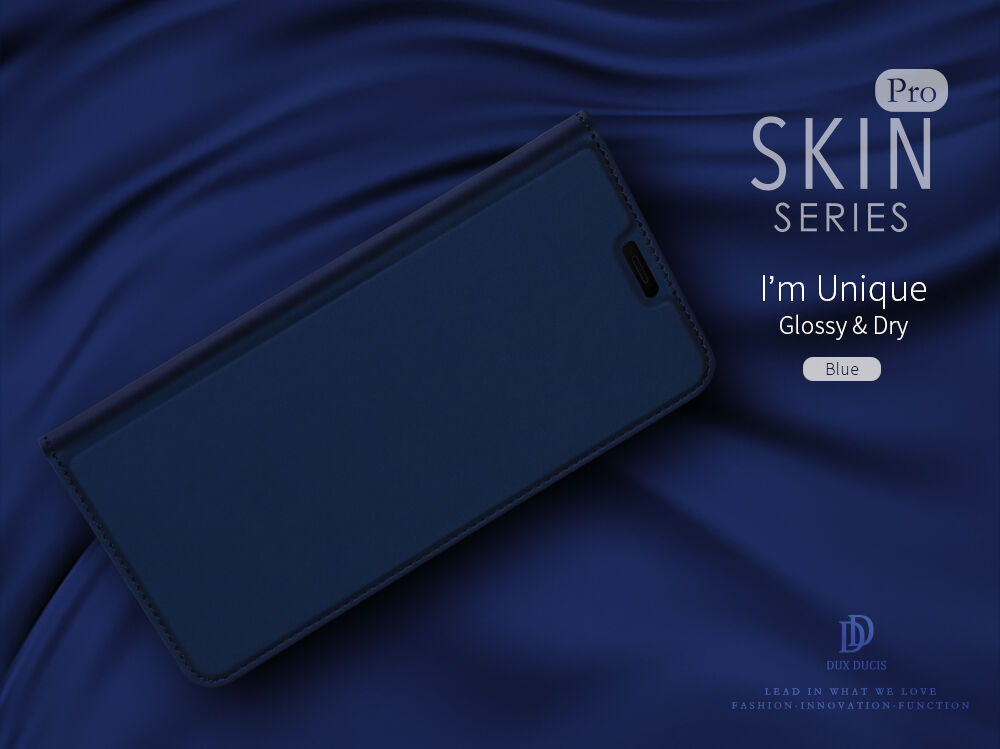 Dux Ducis Skin Pro flip cover tok Samsung Galaxy J4 Plus - rózsaszín-arany