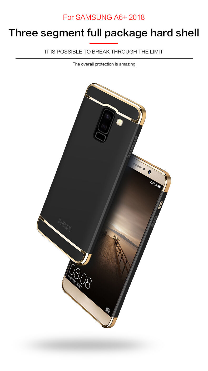Mofi Guard műanyag tok Samsung Galaxy A6 Plus (2018) - piros
