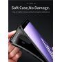 Ipaky műanyag tok karbon textúrával Samsung Galaxy A6 (2018) - barna