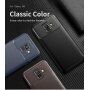Ipaky műanyag tok karbon textúrával Samsung Galaxy A6 (2018) - fekete