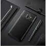 Ipaky műanyag tok karbon textúrával Samsung Galaxy A6 (2018) - fekete