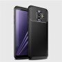 Ipaky műanyag tok karbon textúrával Samsung Galaxy A6 (2018) - fekete