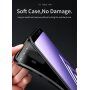 Ipaky műanyag tok karbon textúrával Samsung Galaxy A6 Plus (2018) - barna