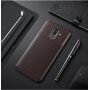 Ipaky műanyag tok karbon textúrával Samsung Galaxy A6 Plus (2018) - barna